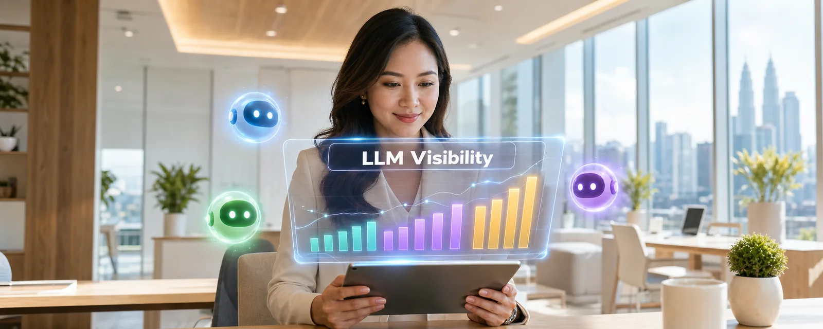 LLM visibility tracking Malaysia: dashboard measuring brand mentions across ChatGPT, Gemini and Perplexity